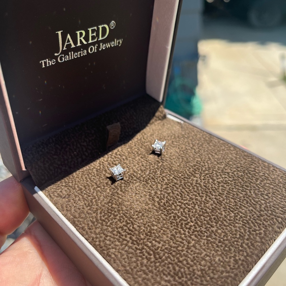Diamond Stud Earrings